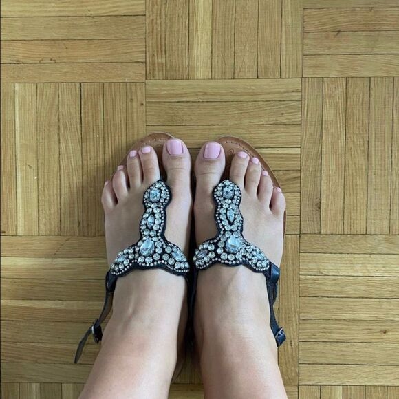 Salamander the brand bedazzled sandals - Picture 3 of 4